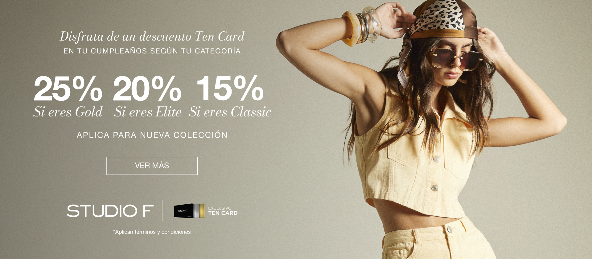 Cumpleaños Ten Card | Studio F​